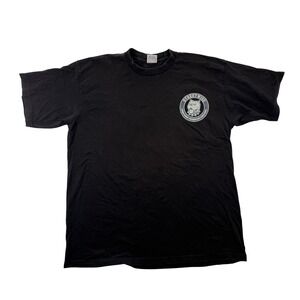 Streetwise Mens Bulldog Graphic T-Shirt Black 2XL Los Angeles Streetwear Tee